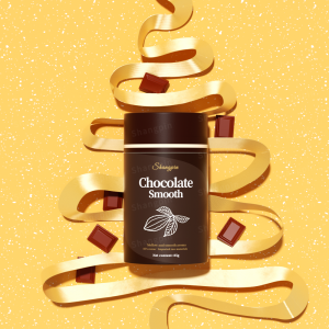 环保食品级巧克力圆形包装纸罐