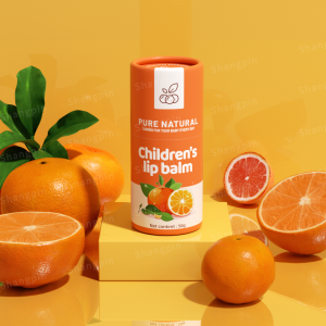 创意唇膏纸罐厂家推筒推动式纸质纸筒防渗漏