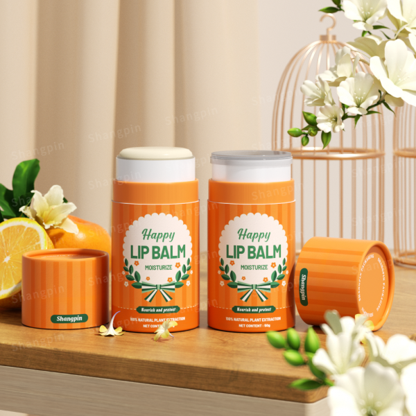 定制香体膏除臭剂可旋钮纸罐包装防水50g固体膏包装筒
