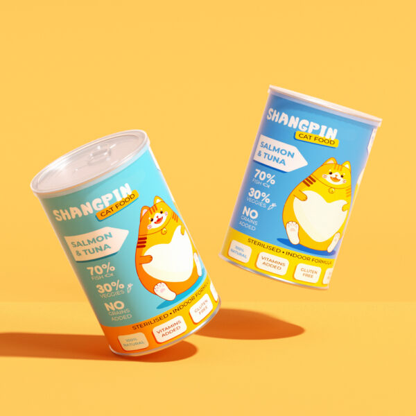 易拉盖防潮密封宠物猫粮纸罐包装内铝箔复合纸管