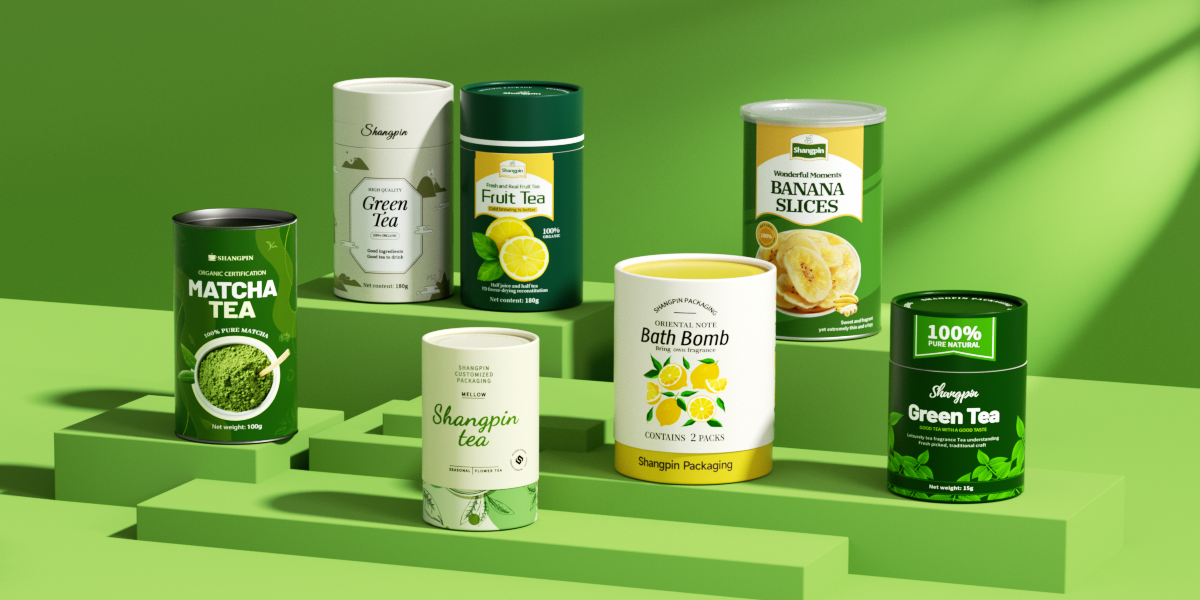 茶叶纸罐