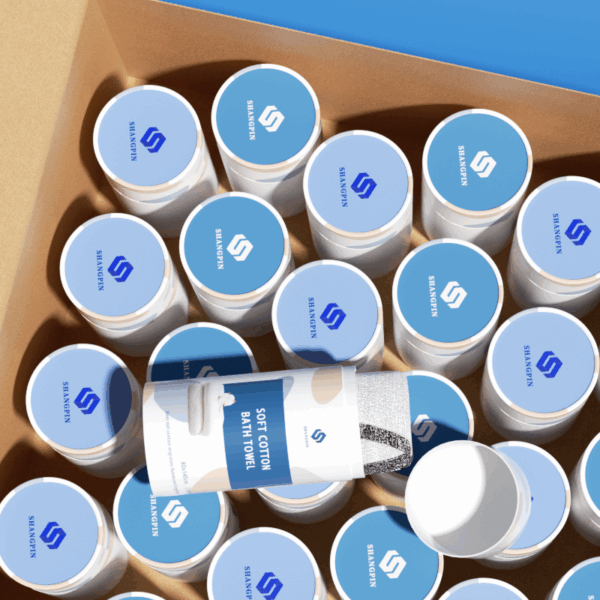 厂家定制衣服T恤圆形纸筒纸罐包装