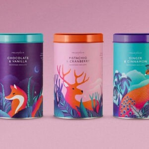 厂家定制创意马口铁盖纸罐包装